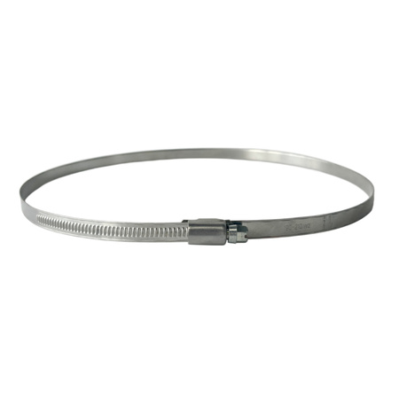 Opaska ślimakowa W2 Ø190-210 mm, szer.9 mm - stal nierdzewna