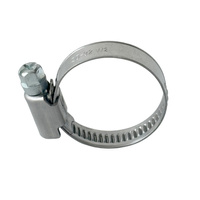 Opaska ślimakowa W2 Ø20-32 mm, szer.9 mm - stal ocynkowana
