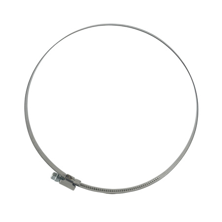 Opaska ślimakowa W2 Ø140-160 mm, szer.9 mm - stal nierdzewna