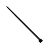 Opaski zaciskowe czarne 2,5 × 80 mm – 100 szt.