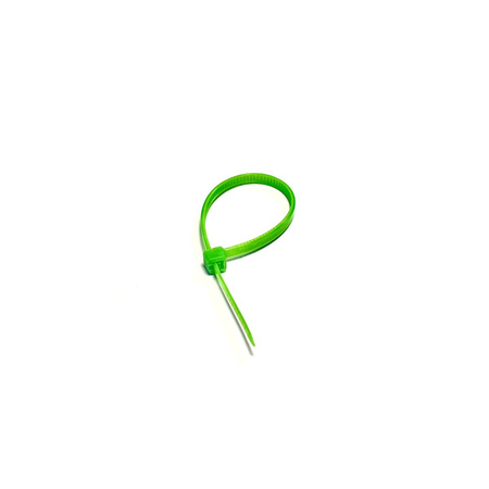 Opaski zaciskowe 2,5x100 mm limonkowy zielony