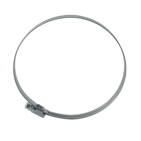Opaska ślimakowa W2 Ø100-120 mm, szer.9 mm - stal nierdzewna