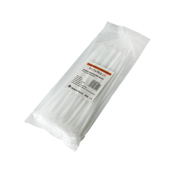Opaski zaciskowe Opaski Kablowe Trytytki - UV 2,5 x 200 mm, biały