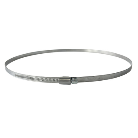 Opaska ślimakowa W2 Ø270-290 mm, szer.9 mm - stal nierdzewna