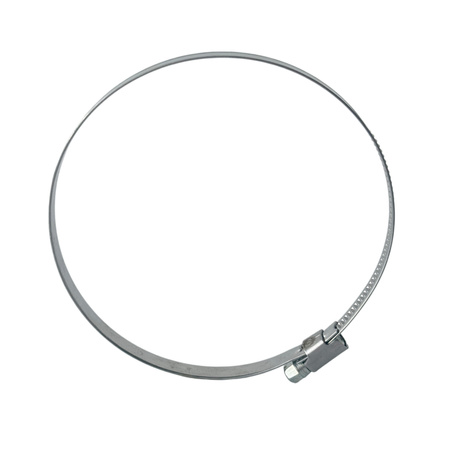 Opaska ślimakowa W2 Ø100-120 mm, szer.9 mm - stal nierdzewna