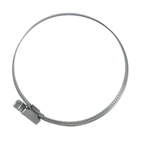 Opaska ślimakowa W2 Ø80-100 mm, szer.9 mm - stal nierdzewna