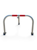 Blokada Parkingowa M-Shape 700x450x290 mm - Srebrna
