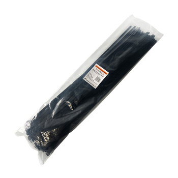 Opaski zaciskowe Opaski kablowe Trytytki - UV 7,6 x 550 mm, czarny
