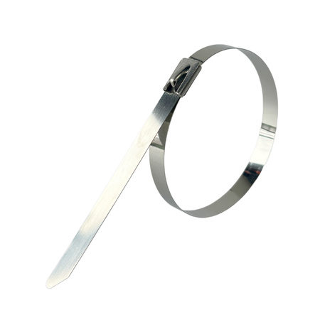 Opaski zaciskowe stalowe nierdzewne - ST 8,0 x 300 mm