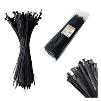 Opaski zaciskowe Opaski kablowe Tretytki - UV 3,6 x 250 mm, czarny