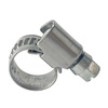 Opaska ślimakowa W2 Ø8-12 mm, szer.9 mm - stal nierdzewna
