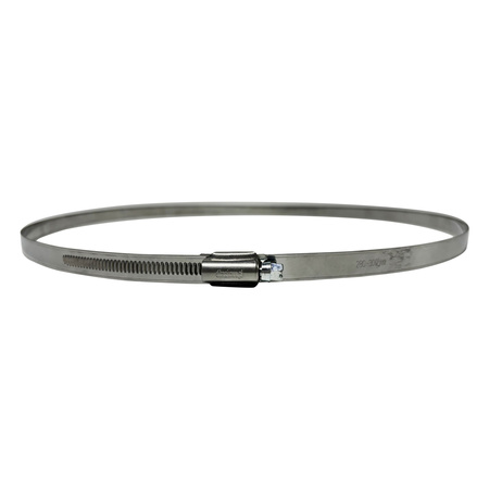 Opaska ślimakowa W2 Ø280-300 mm, szer.12 mm - stal nierdzewna
