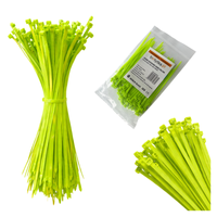 Opaski zaciskowe Opaski kablowe Tretytki - UV 2,5 x 100 mm, jasny zielony