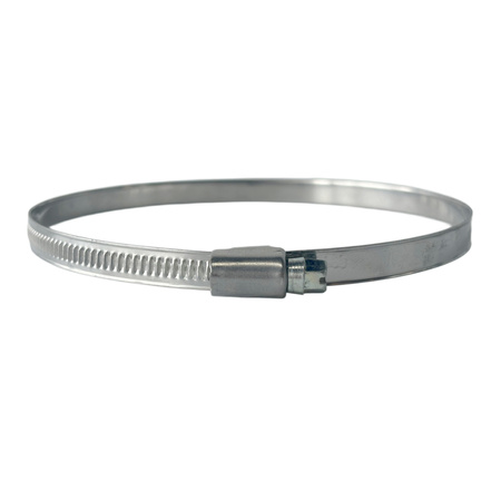 Opaska ślimakowa W2 Ø100-120 mm, szer.9 mm - stal nierdzewna