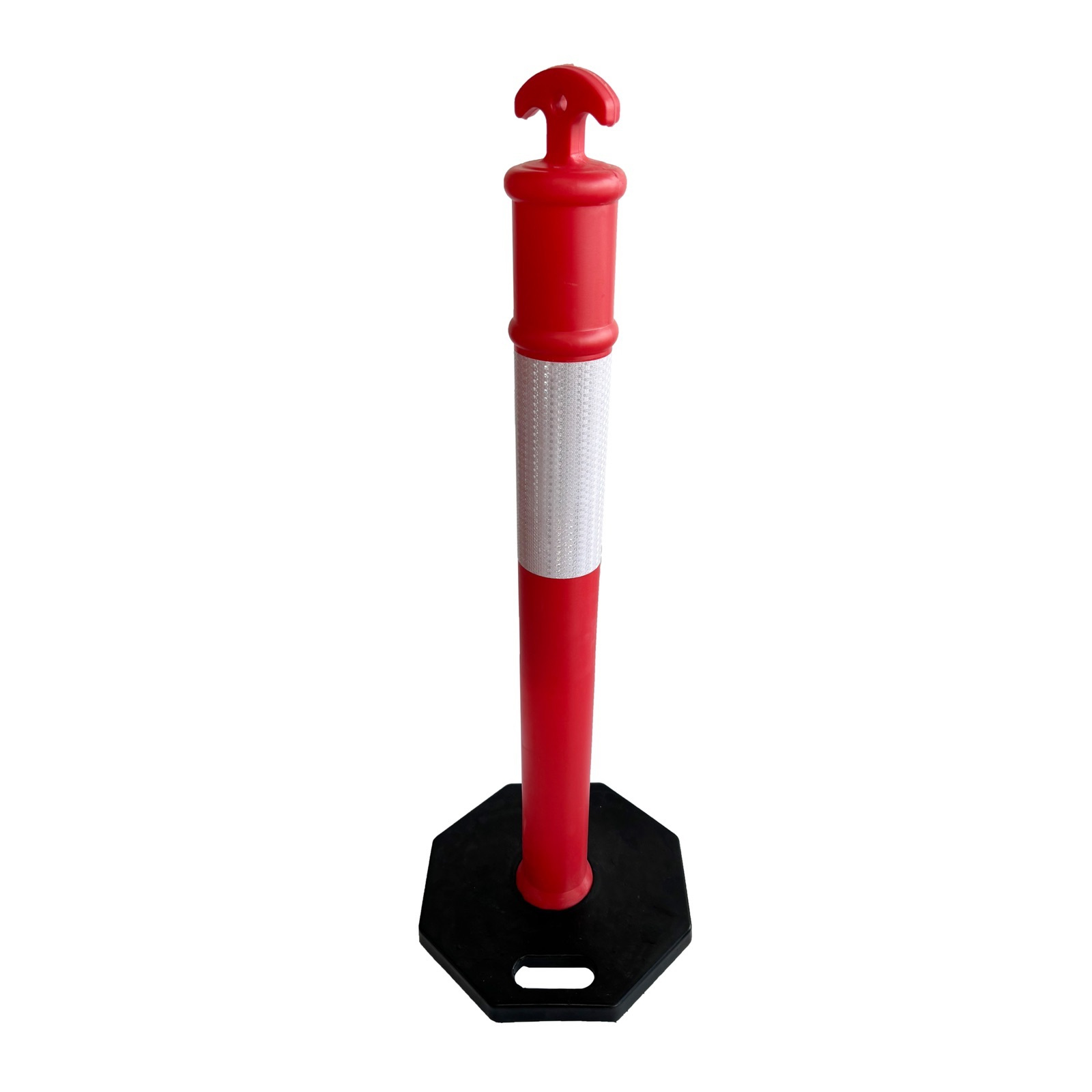 Słupek ostrzegawczy z podstawą 6,6 kg 1100 mm