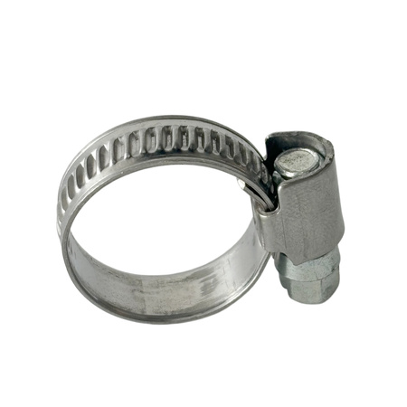 Opaska ślimakowa W2 Ø12-22 mm, szer.9 mm - stal ocynkowana