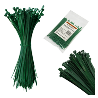 Opaski zaciskowe Opaski Kablowe Tretytka UV  2,5 x 100 mm, zielony pastelowy