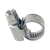 Opaska ślimakowa W2 Ø8-12 mm, szer.9 mm - stal nierdzewna