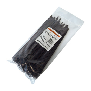 Opaski zaciskowe Opaski Kablowe WIELOKROTNEGO użytku Tretytka UV 4,8 x 200 mm, BRĄZOWY