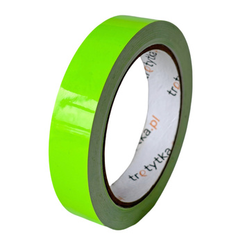 Taśma fluorescencyjna 20 mm x 10 m zielona