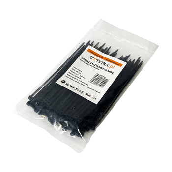 Opaski zaciskowe Opaski kablowe Tretytka UV 2,5 x 120 mm, czarny