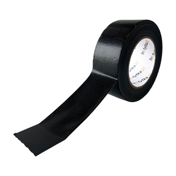 GAFER GAFR Duct Tape taśma materiałowa, 48 mm x 50 m, czarny