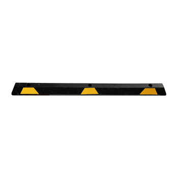 Odbojnik parkingowy gumowy, 1650 mm x 150 x 100 mm