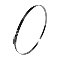 Opaska ślimakowa W2 Ø280-300 mm, szer.12 mm - stal nierdzewna