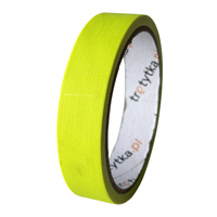 Taśma ostrzegawcza opisowa oznaczeniowa UV 20 mm x 5 m żółta