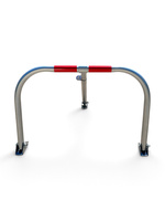 Blokada Parkingowa M-Shape 700x450x290 mm - Srebrna