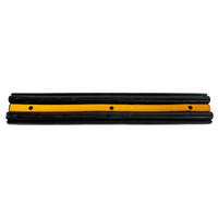 Odbojnica ścienna gumowa 1000 mm x 160 mm x 50 mm