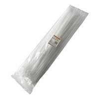 Opaski zaciskowe Opaski Kablowe Tretytki -  UV 7,6 x 550 mm, biały