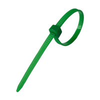 Opaska zaciskowa Opaska kablowa Tretytka - UV 2,5 x 100 mm, zielony ✅