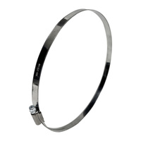 Opaska ślimakowa W2 Ø190-210 mm, szer.12 mm - stal nierdzewna