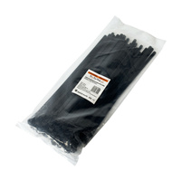 Opaski zaciskowe Opaski Kablowe WIELOKROTNEGO użytku Tretytka UV 7,4 x 300 mm, czarny