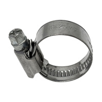 Opaska ślimakowa W2 Ø16-25 mm, szer.12 mm - stal nierdzewna