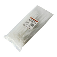 Opaski zaciskowe Opaski Kablowe WIELOKROTNEGO użytku Tretytka UV 4,8 x 200 mm,  PRZEŹROCZYSTY