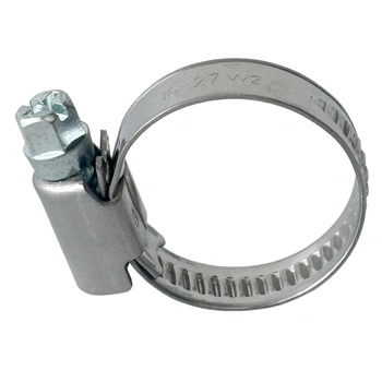 Opaska ślimakowa W2 Ø16-27 mm, szer.9 mm - stal ocynkowana