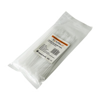 Opaski zaciskowe Opaski Kablowe Tretytki UV 2,5 x 150 mm, biały