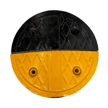 Próg drogowy podrzutowy, element końcowy 170 mm x 350 mm x 50 mm Komplet 2 szt