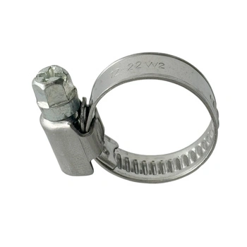 Opaska ślimakowa W2 Ø12-22 mm, szer.9 mm - stal ocynkowana