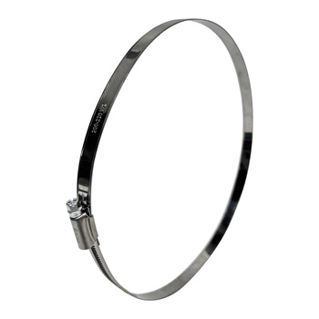 Opaska ślimakowa W2 Ø200-220 mm, szer.12 mm - stal nierdzewna