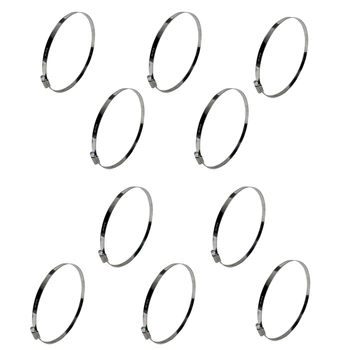 Zestaw Opaska ślimakowa W2 Ø190-210 mm, szer.12 mm 10 szt - stal nierdzewna