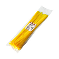 Opaski zaciskowe Opaski Kablowe Tretytka UV 3,6 x 370 mm, żółty