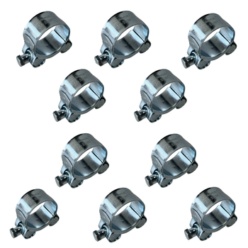 Komplet 10 szt. opasek W1 GBS Ø30-33 mm, M6x50 - Trafiki